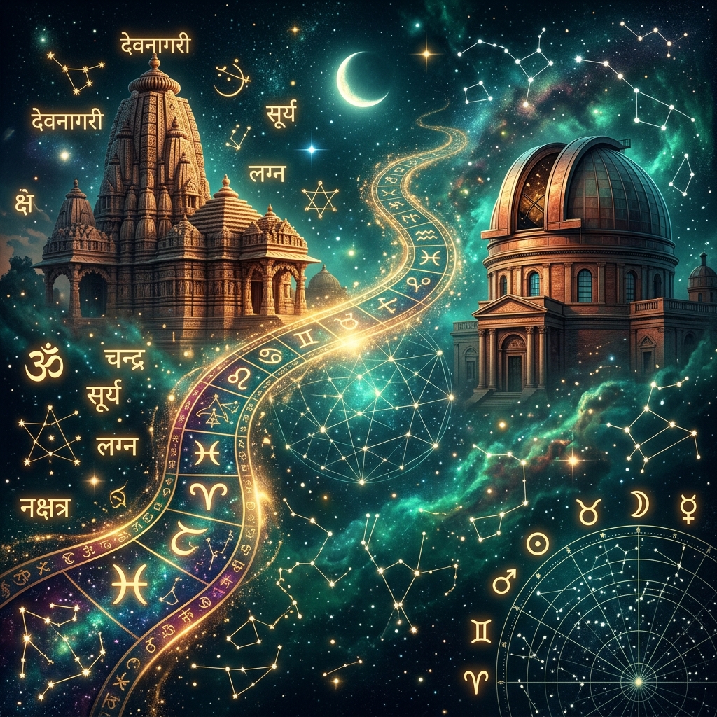 Vedic vs Western Astrology Comparison