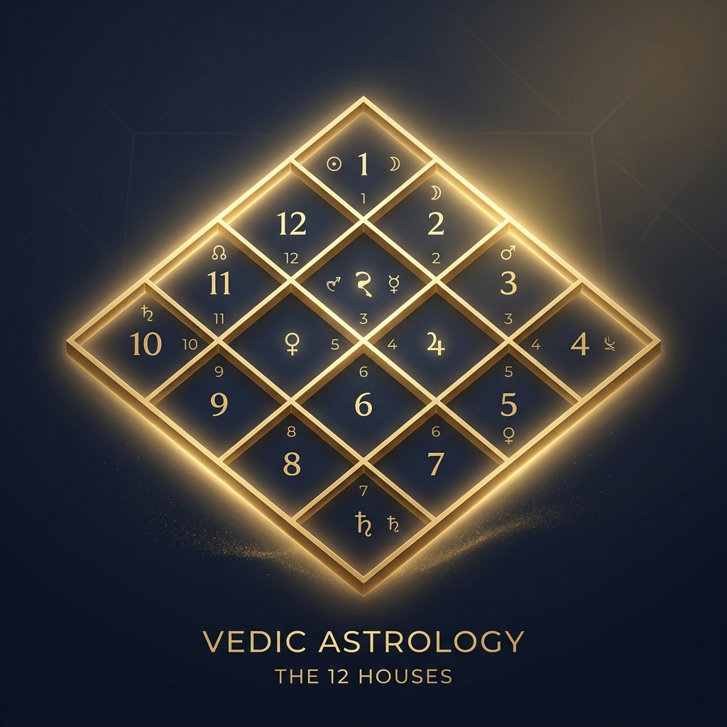12 Houses Vedic Astrology
